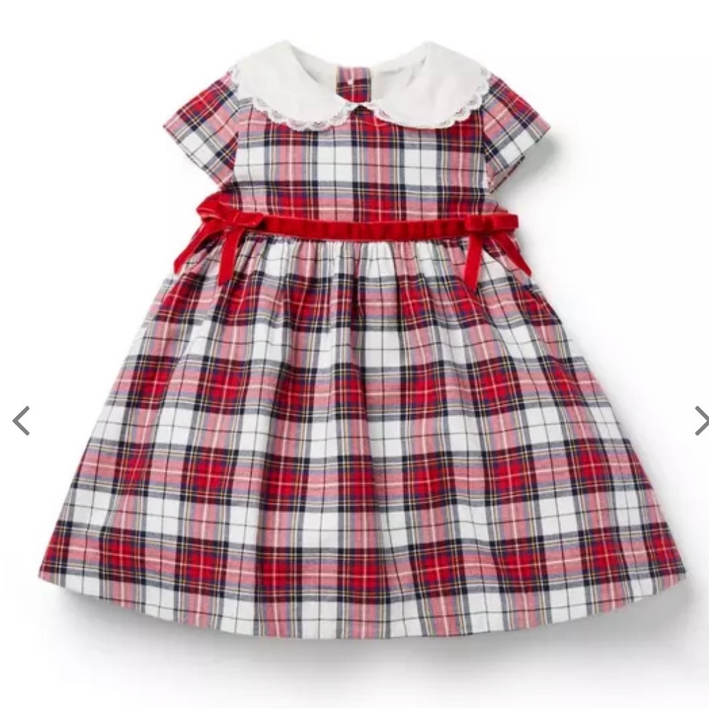Janie and Jack the Holiday Tartan Baby Plaid Dress